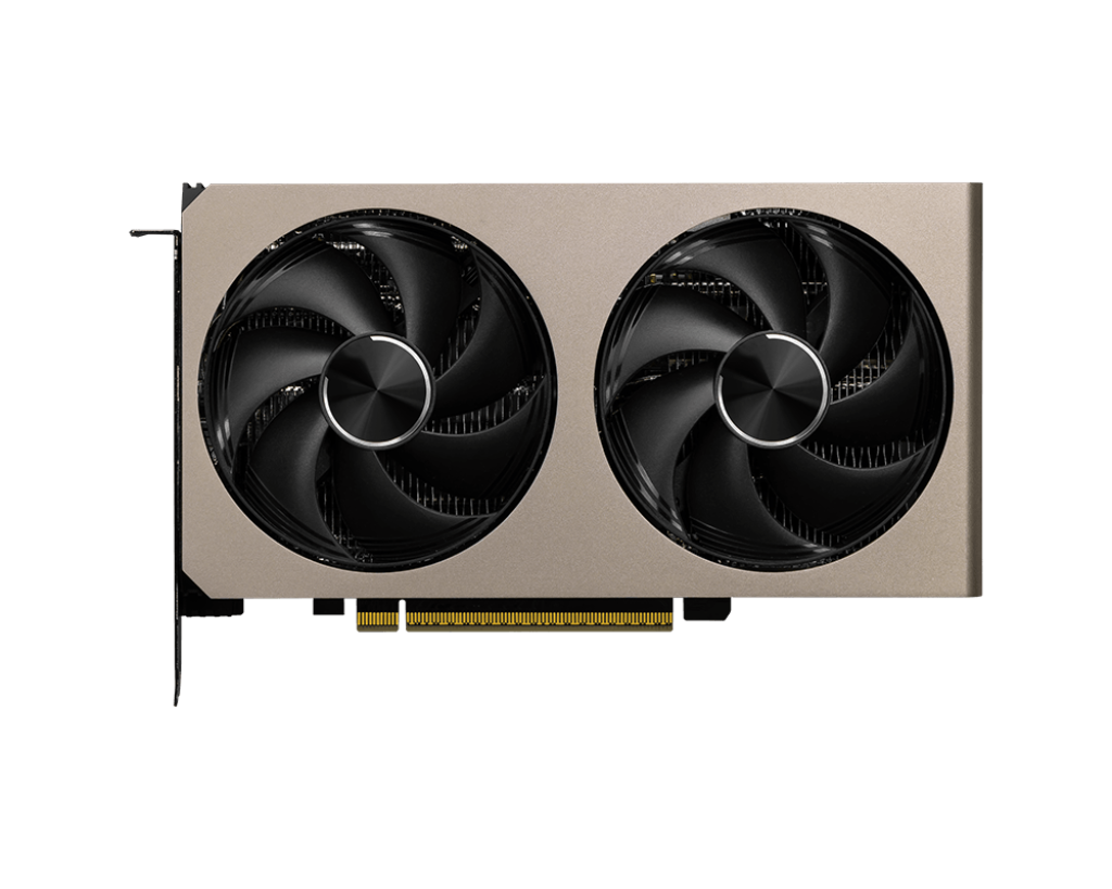 MSI Geforce RTX 5060 Ti 16G Inspire 2X OC Graphic Card - NVIDIA Geforce RTX 5060 Ti GPU, 16GB GDDR7 128-Bit Memory, 28 Gbps, PCI Express Gen 5 X16 Interface, Upto 2617 Mhz, STORMFORCE Fan